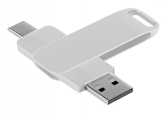 SELÇUKLU GÜMÜŞ OTG USB BELLEK (64 GB 3.0)