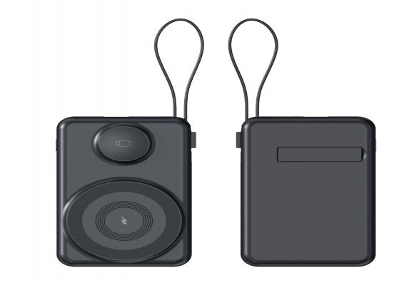 KAYABEYİ 10.000 MAH SİYAH MAGSAFE & WIRELESS POWERBANK
