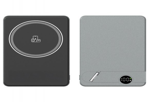 KİLYOS 10.000 MAH SİYAH MAGSAFE & WIRELESS STANDLI POWERBANK