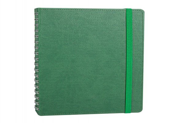 ANITTEPE YEŞİL TARİHLİ GİZLİ SPİRALLİ AJANDA (17X24 CM)