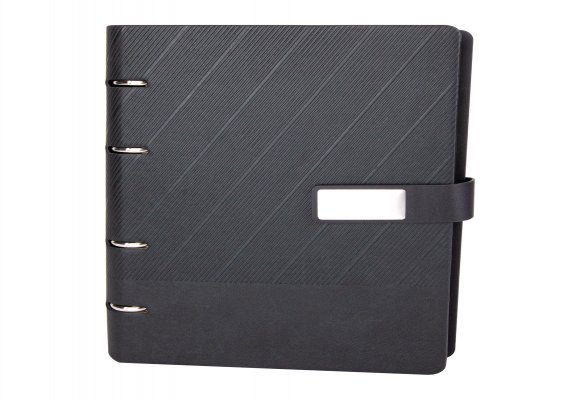 BİRLİK SİYAH ORGANİZER AJANDA (17,5x22,5CM)