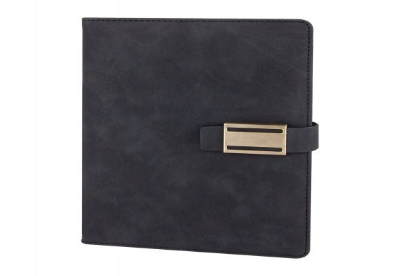 AKINCI SİYAH TARİHSİZ DEFTER (15X21 CM)