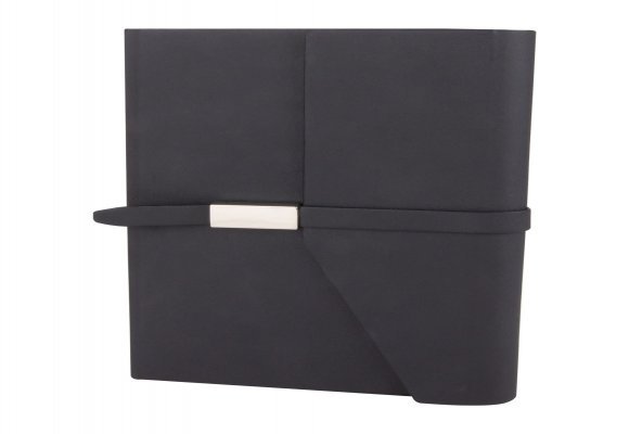 MOGAN SİYAH TARİHSİZ DEFTER (15x21 CM)