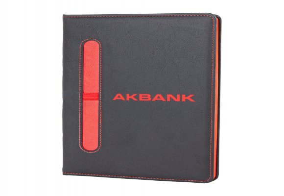 EYMİR KIRMIZI TARİHSİZ DEFTER (15x21 CM)