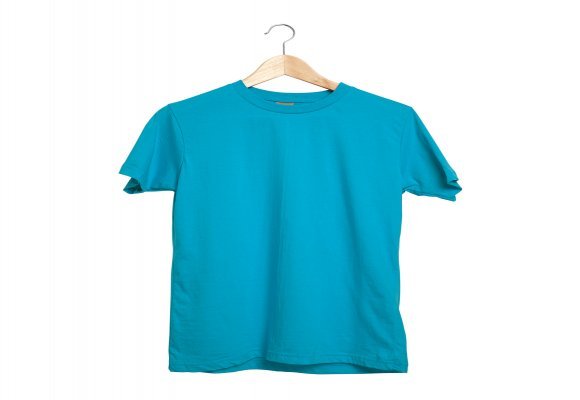 GARDENYA TURKUAZ XL SIFIR YAKA TİŞÖRT